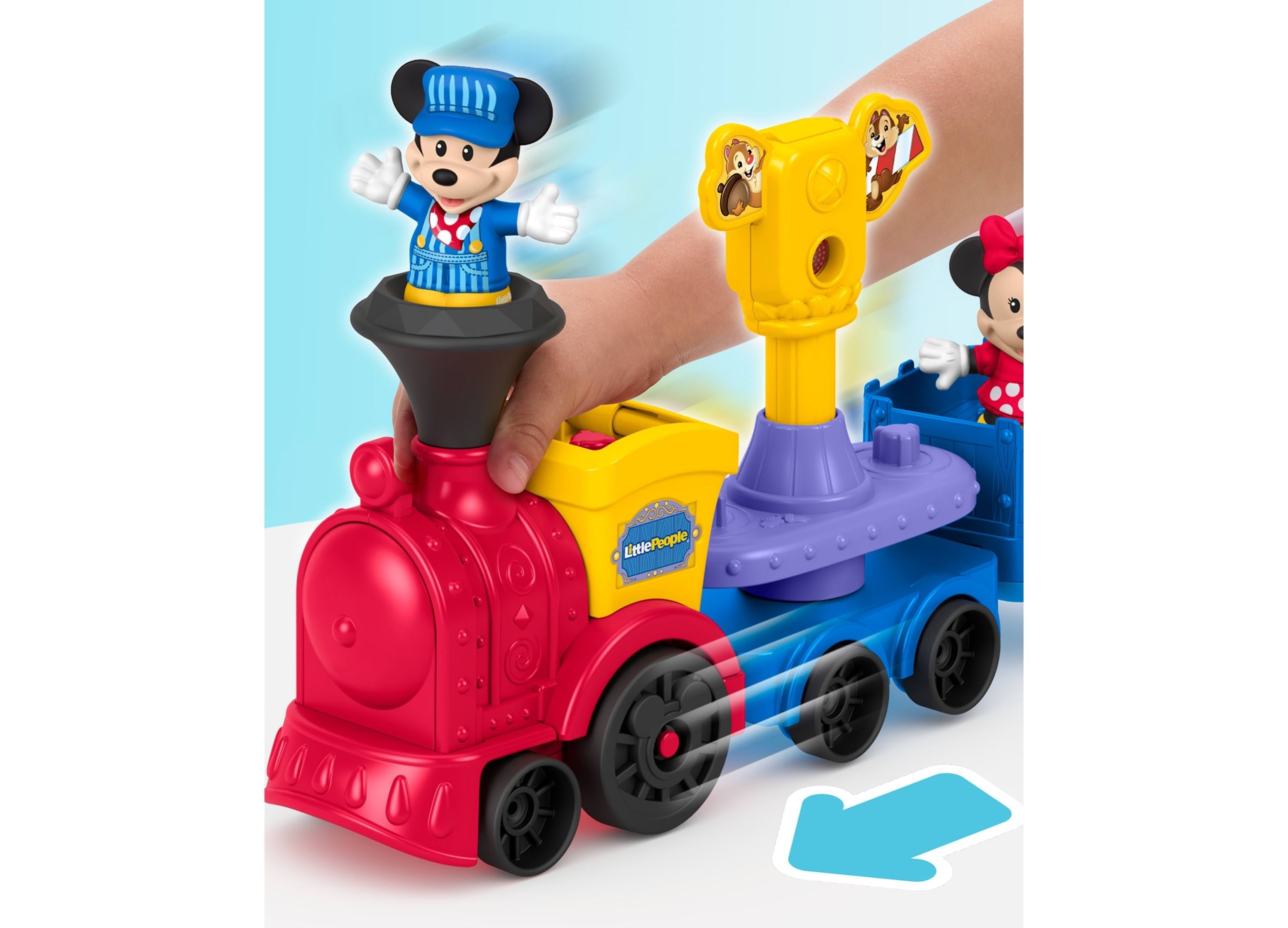 Fisher Price Little People Disney Jr. Mickey and Minnie Musical Train