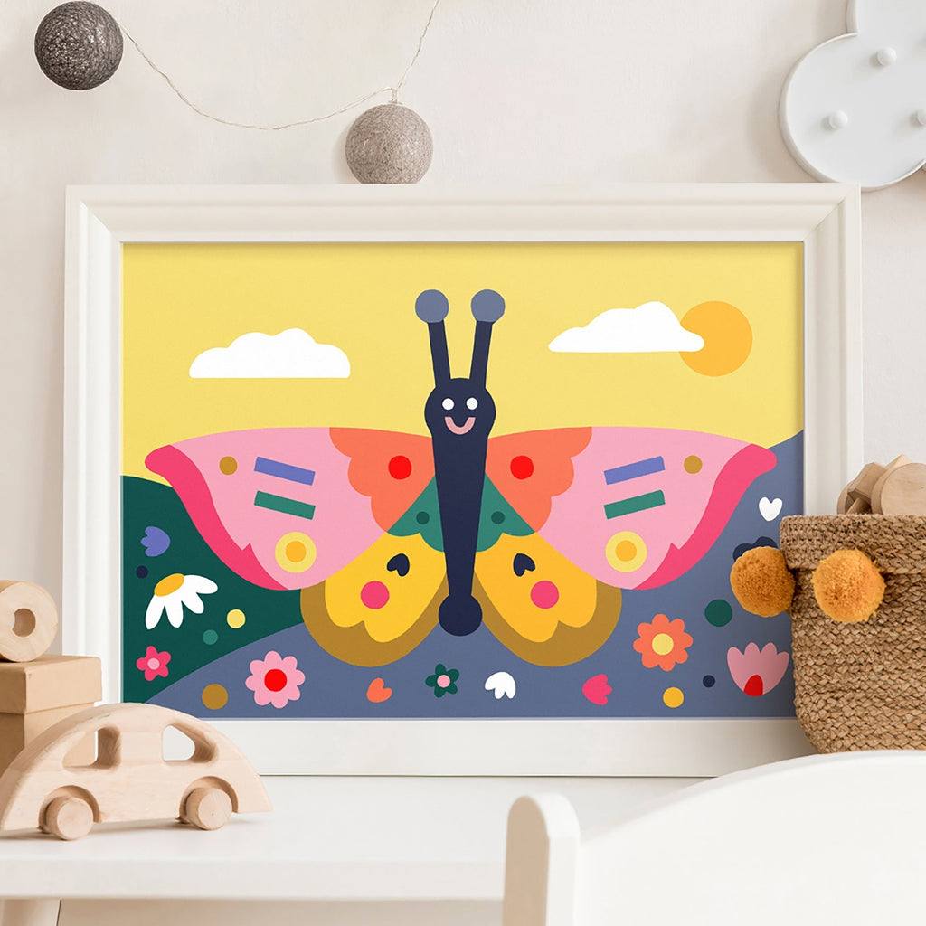 Journey Of Something Spring Wings Paint By Numbers Kit With 18 Paints