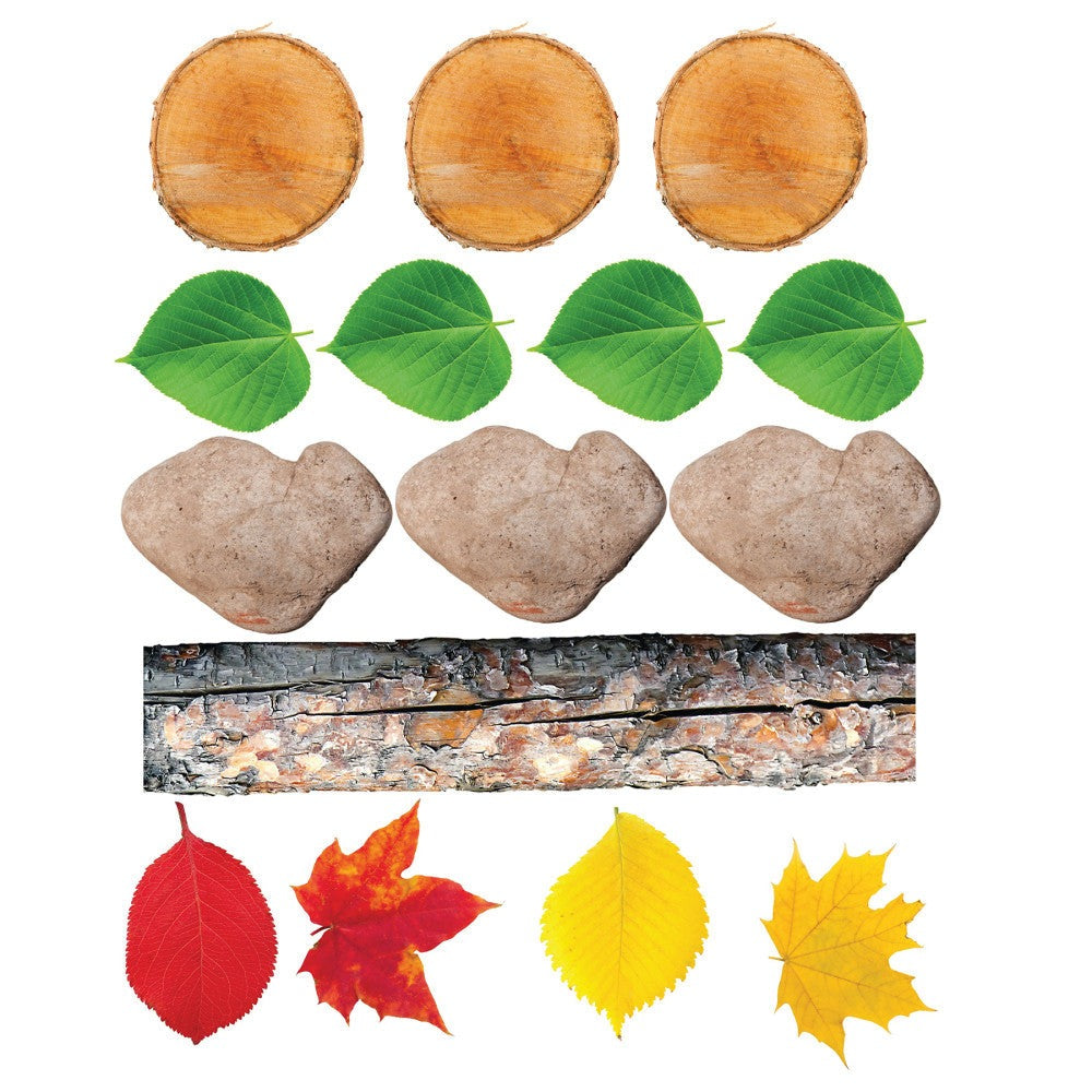 The Freckled Frog Nature's Footsteps - 15 Piece Nature-Inspired Play Mats