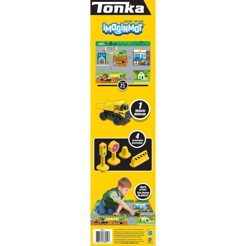 Tonka Deluxe Imaginmat: Interactive Playmat & Toy Car Set