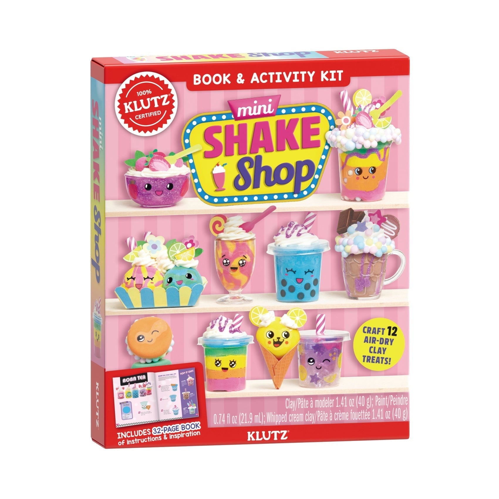 Mini Shake Shop Creative Clay Craft Kit - Play & Mold Delights