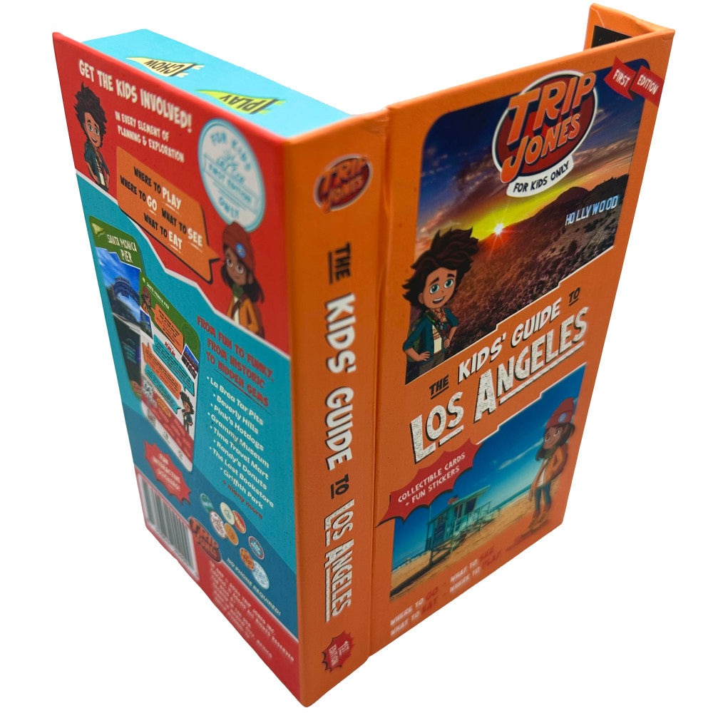Trip Jones: Los Angeles Adventure - Kids' Collectible Cards, Age 6+