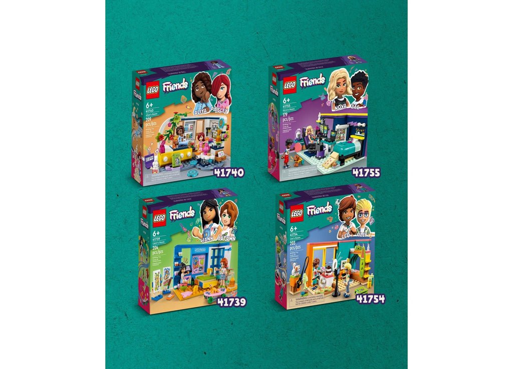 LEGO Friends Liann's Room 204-Piece Building Set with Mini-Dolls and Gecko