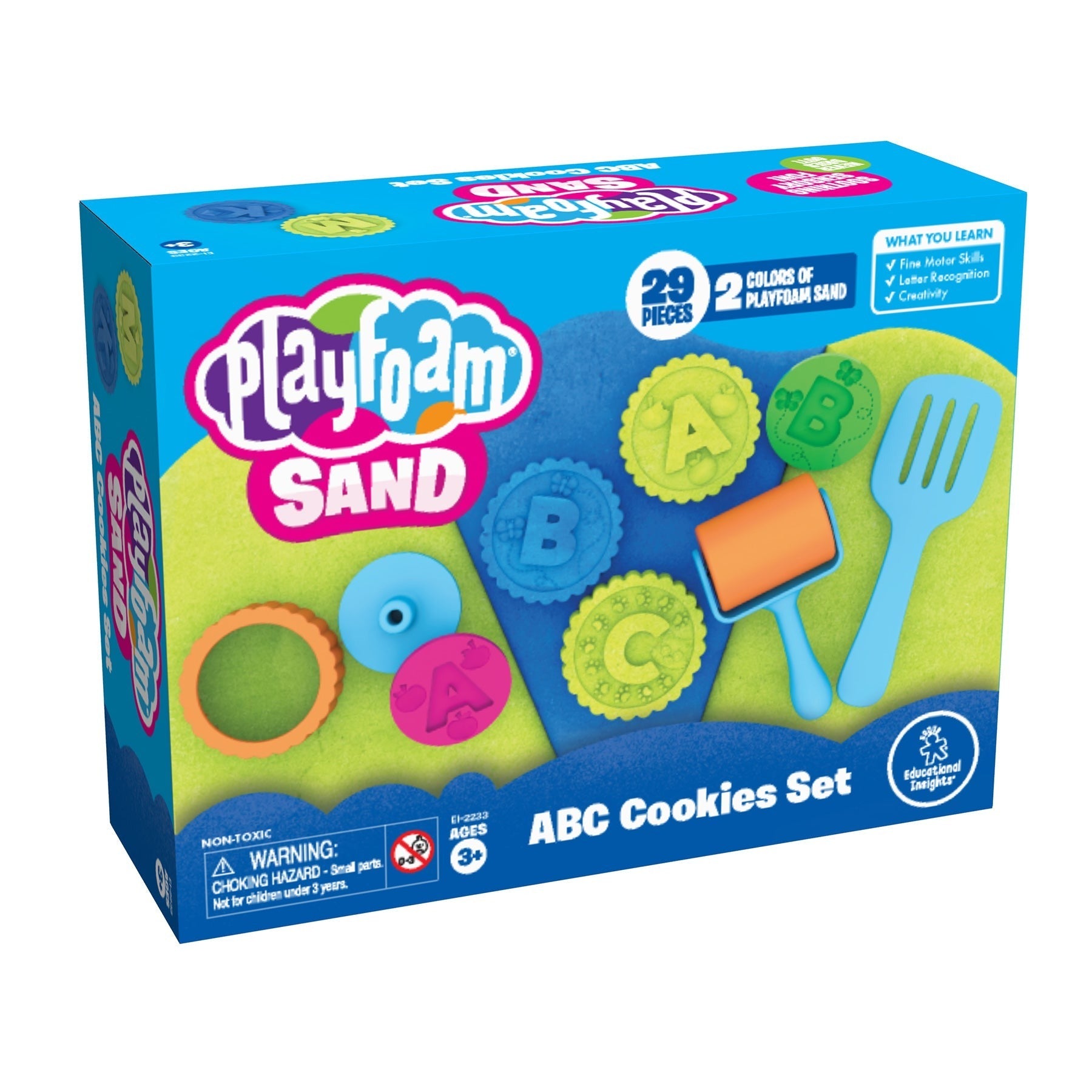 Educational Insights Playfoam Sand ABC Cookies Set