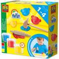 SES Creative My First Dough Set - Red/Blue/Yellow with Wooden Tools