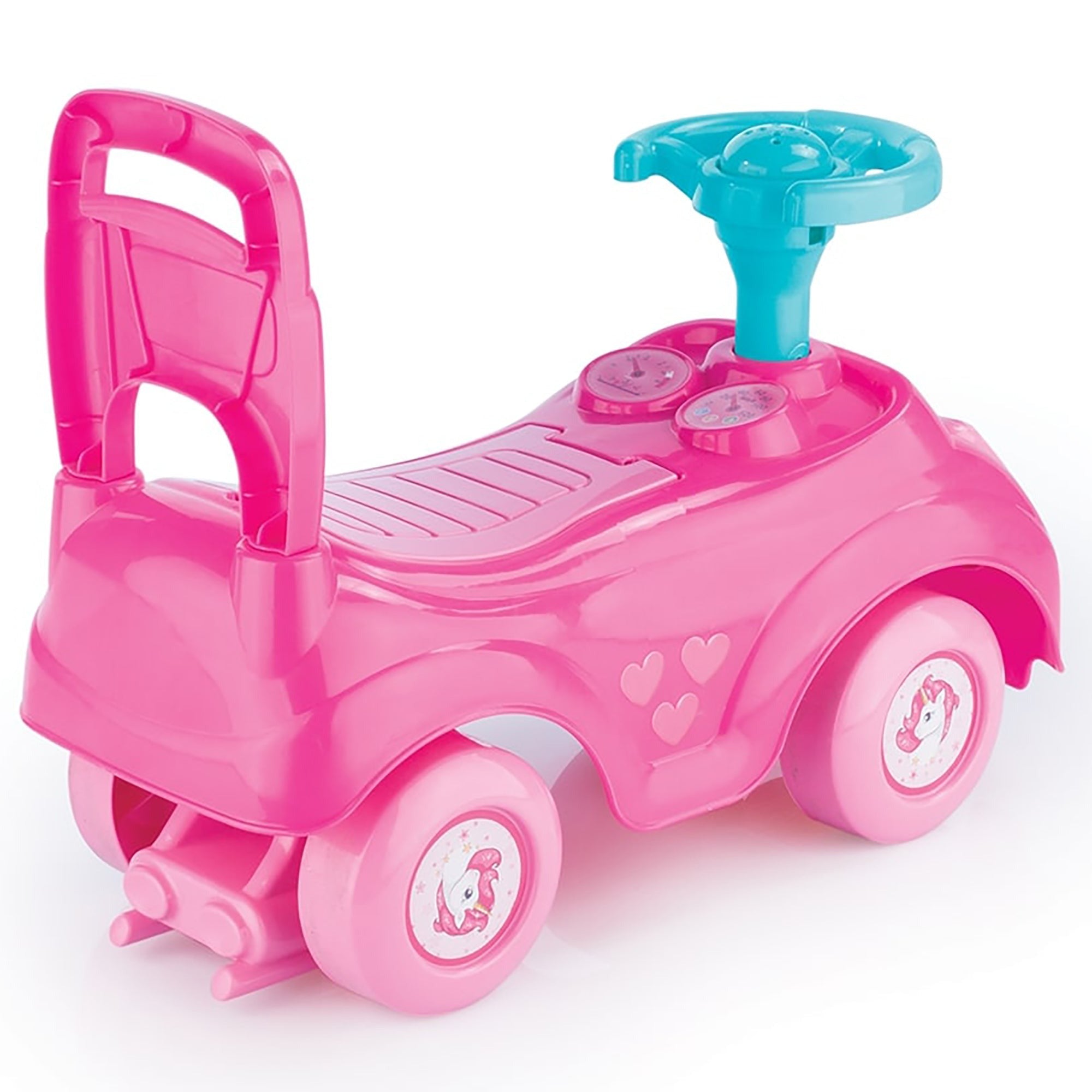 Dolu Toys - Pink Unicorn Sit and Ride - Whimsical Explorer