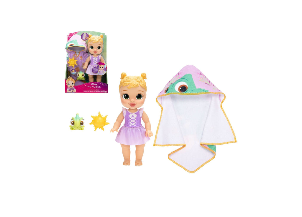 Disney Princess Rapunzel 12-Inch Bathtime Doll With Water Squirters