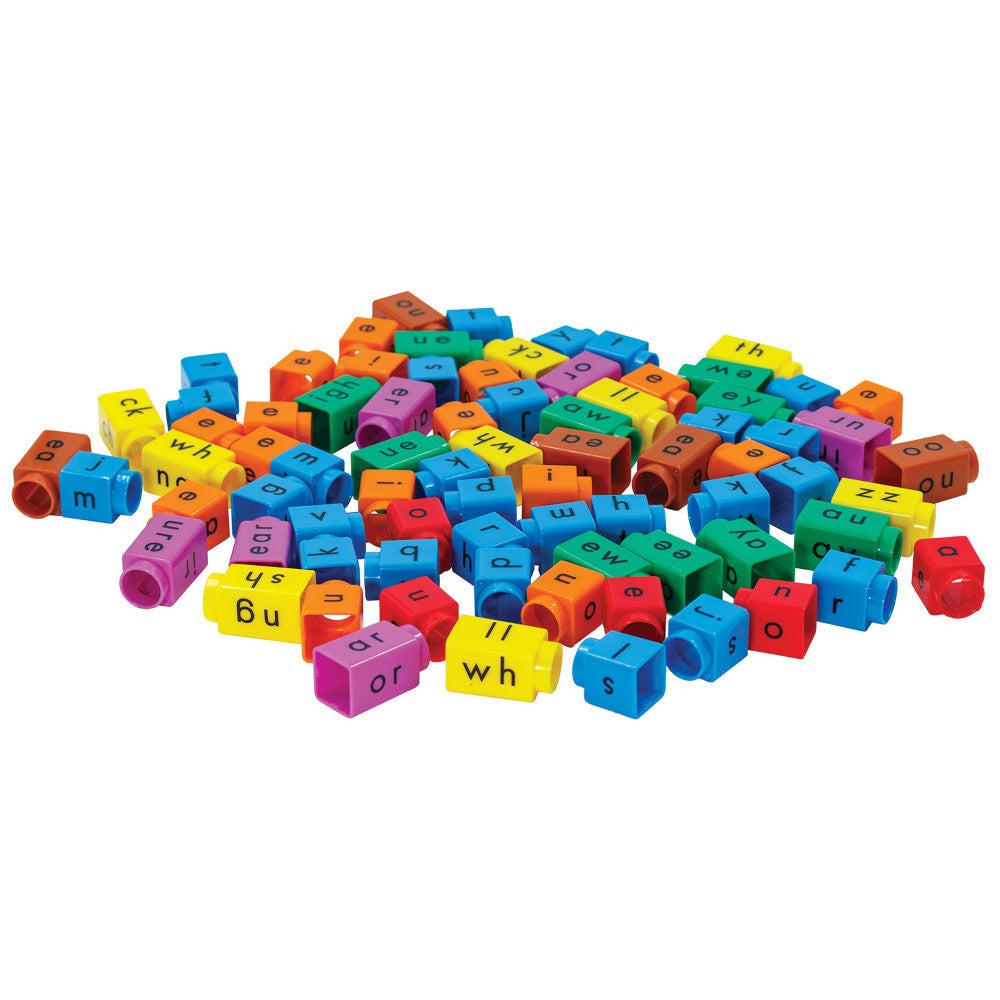 Junior Learning Rainbow Phonics Blox - Vowel Sounds Phase 5 - Educational Toy for Kids 5+