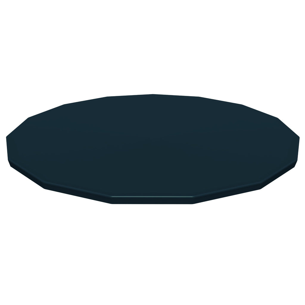 Flowclear Pool Cover For 10-Foot Pools With Drain Holes And Ropes