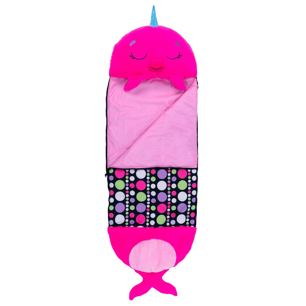 Happy Nappers Large 66 inch Plush Neil The Pink Narwhal - Kids 7+