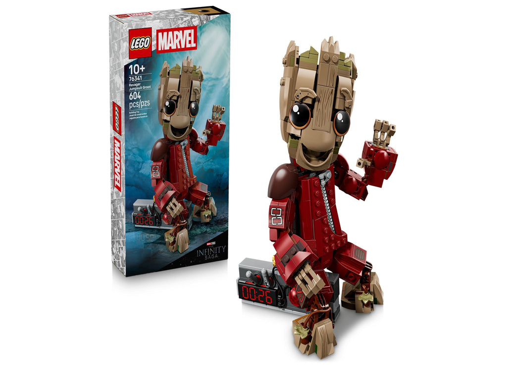 LEGO Marvel Ravager Jumpsuit Groot Kids Building Set - 604 Pieces