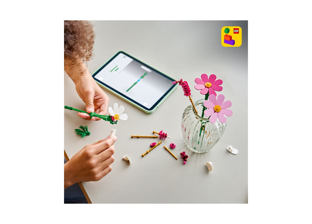 LEGO Cosmos Flowers 171-Piece Botanical Building Set