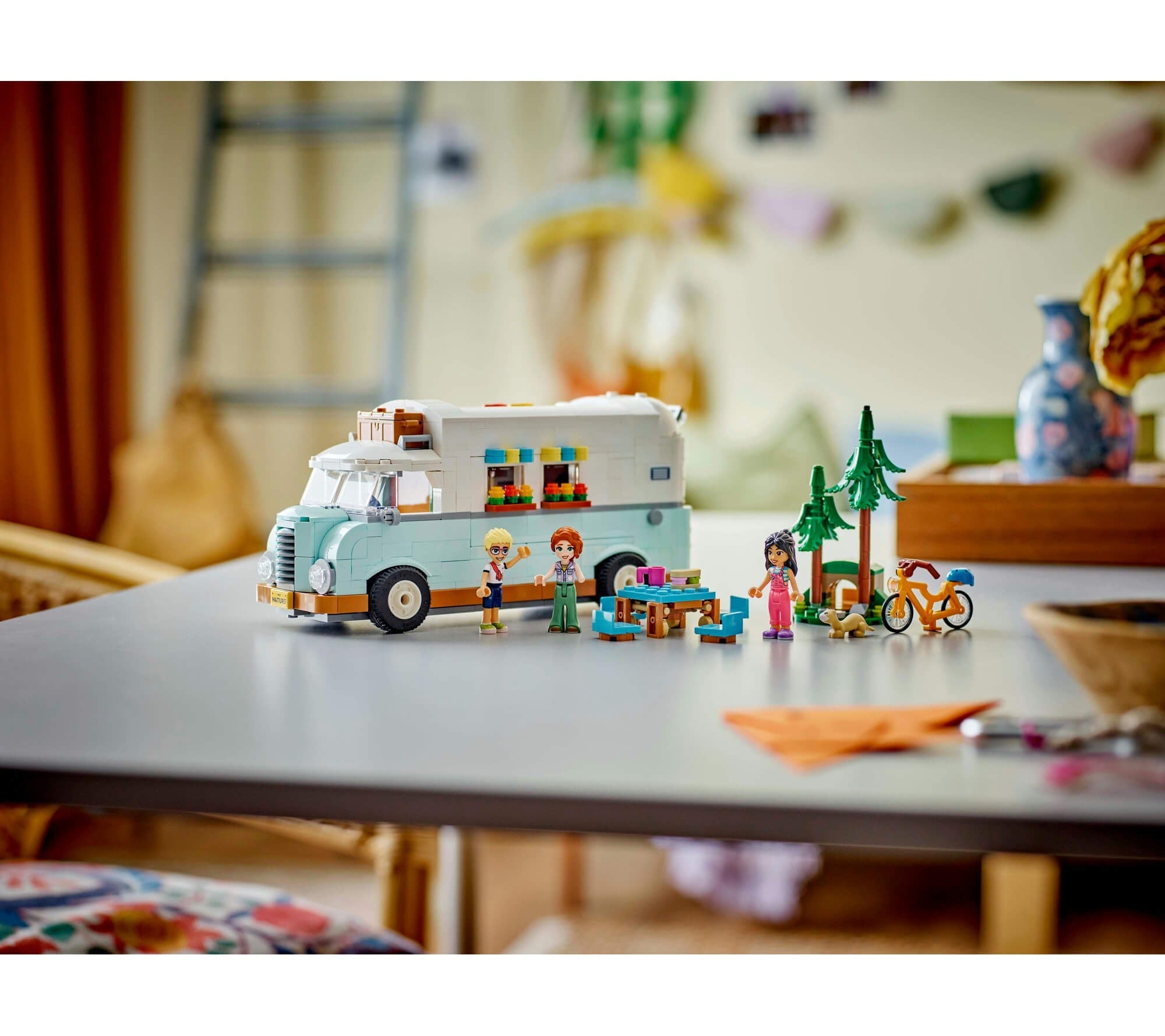 LEGO Friends 778-Piece Friendship Camper Van Building Set - Adventure Role-Play 42663