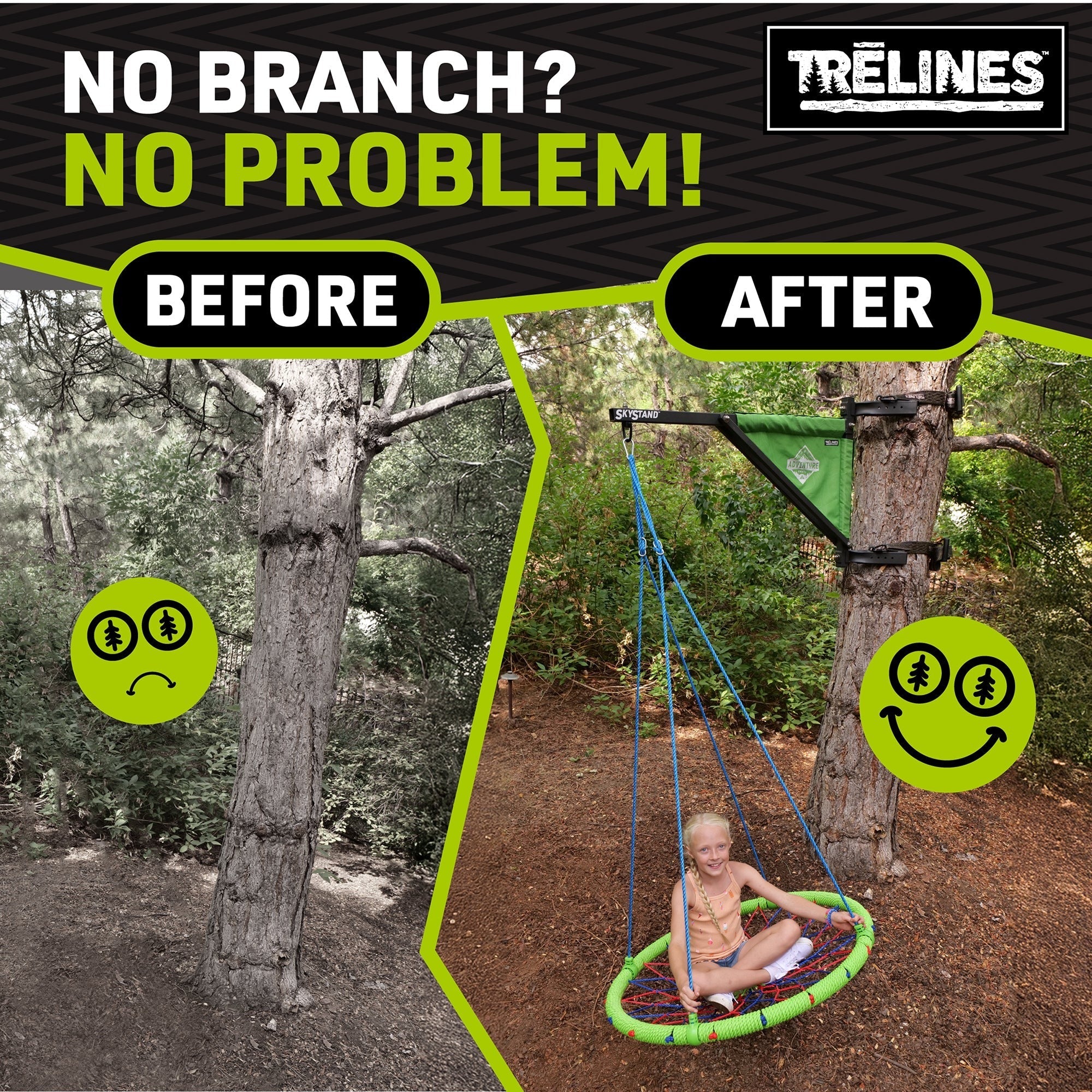Trelines SkyStand Tree-Mounted Swing Support System