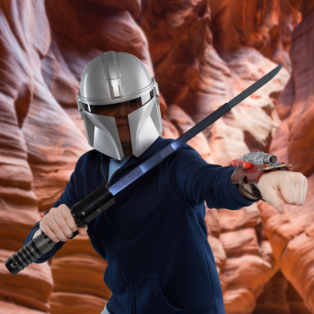 Star Wars The Mandalorian Electronic Helmet Mask With Sound Effects