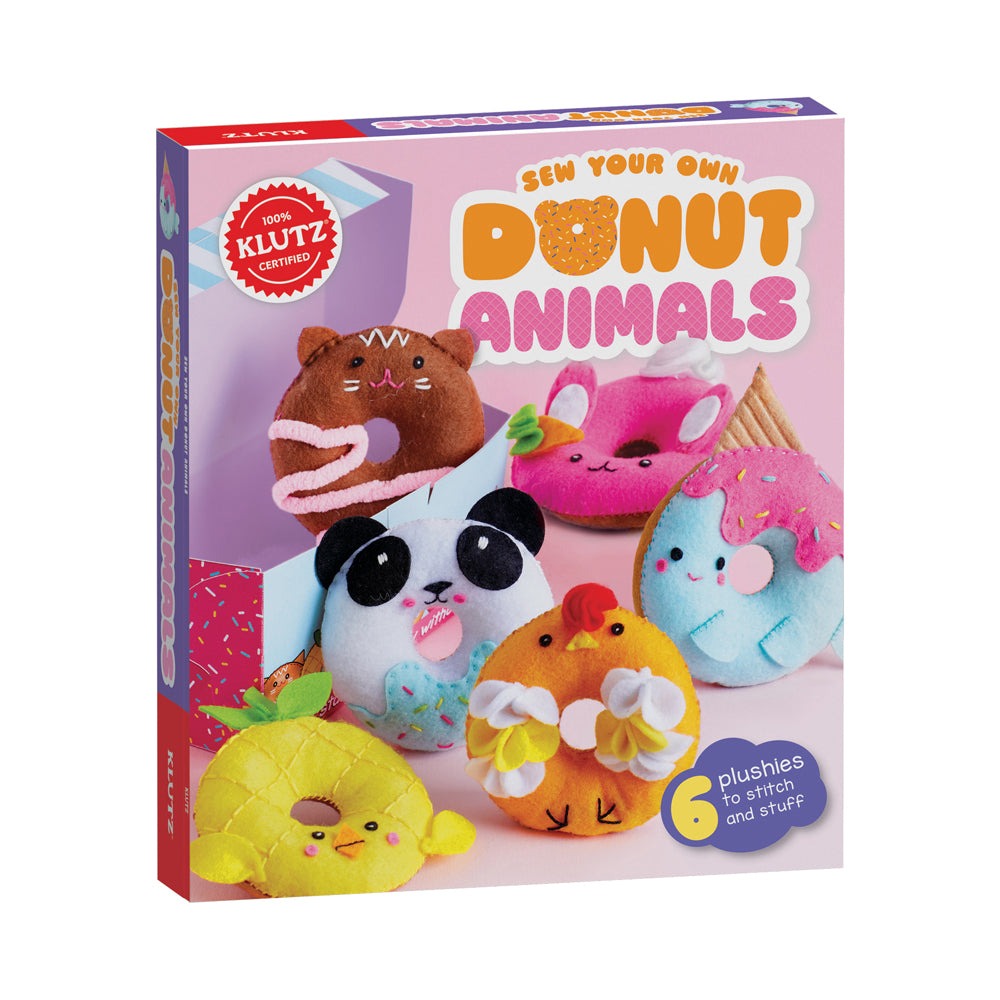 Klutz Sew Your Own Donut Animals Craft Kit