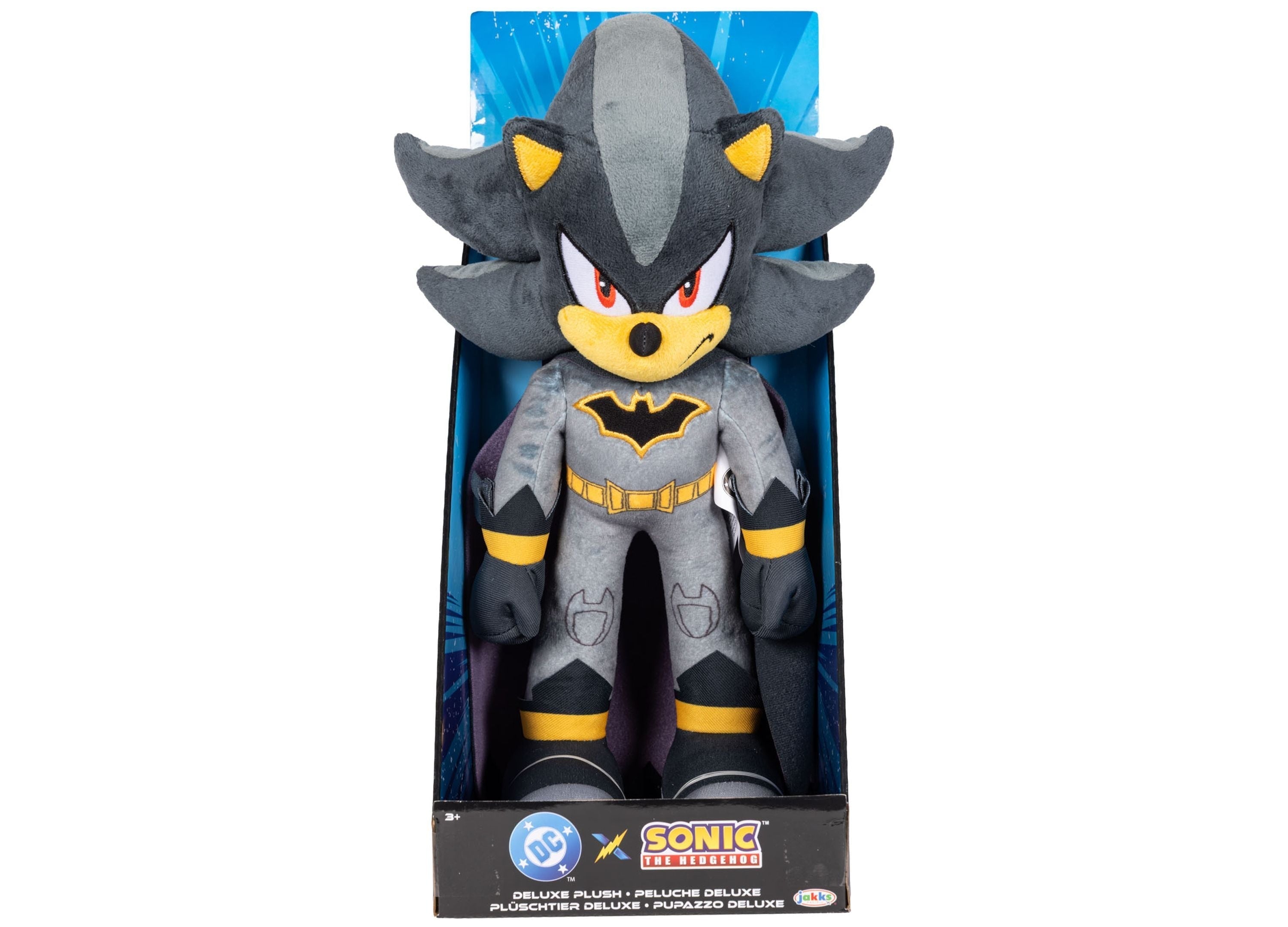 JAKKS Pacific Sonic The Hedgehog 3 Shadow Project 13-Inch Deluxe Plush