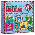 eeBoo Woodland Holiday Memory & Matching Game