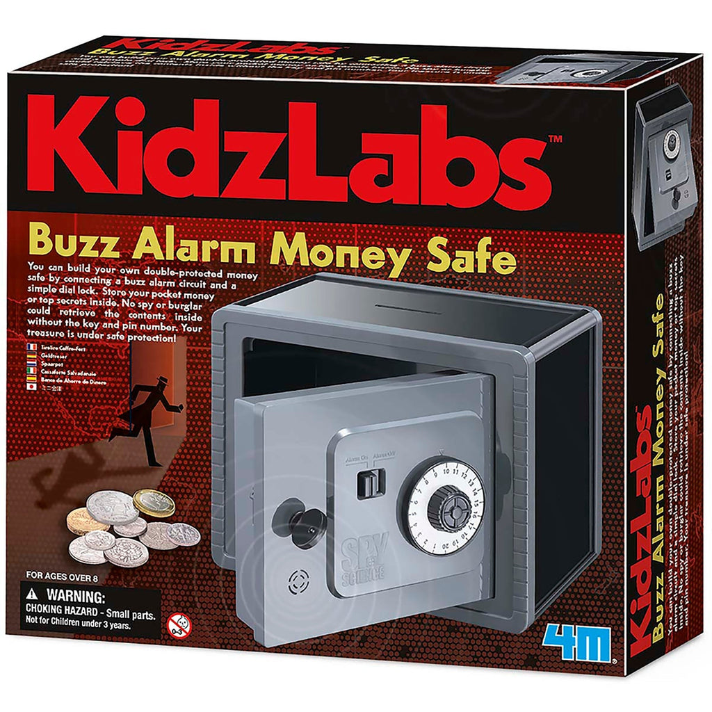 KidsLabs Buzz Alarm Money Safe STEM Building Kit