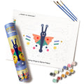 Journey Of Something Spring Wings Paint By Numbers Kit With 18 Paints