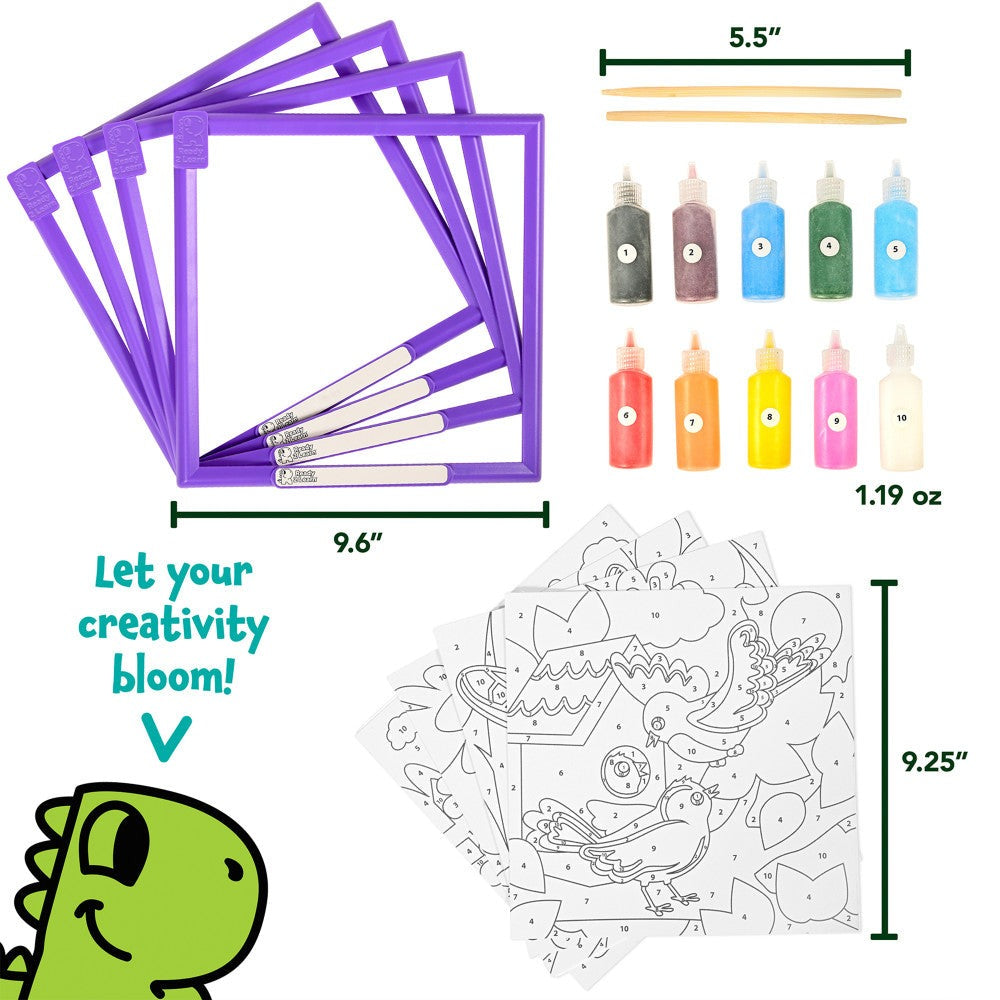 READY 2 LEARN Nature Series Sand Art Painting Kit