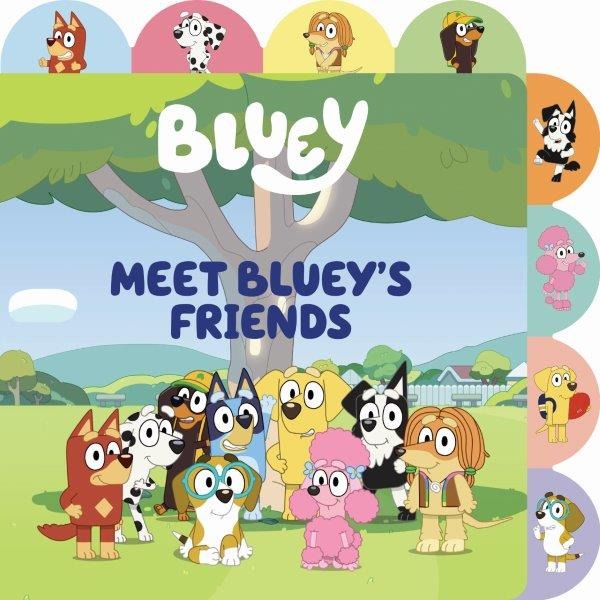 Bluey's Friends Adventure Tabbed Board Book