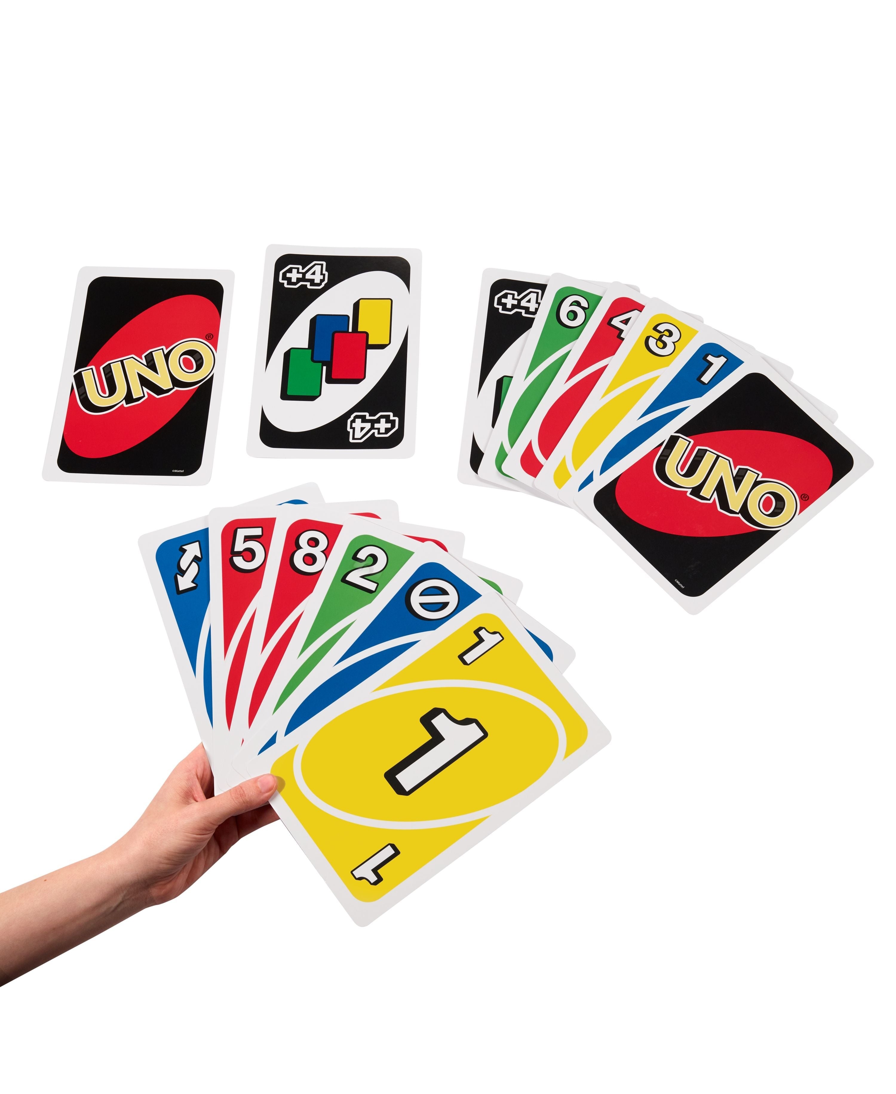 Giant UNO Card Game - Oversized Family Fun Deck