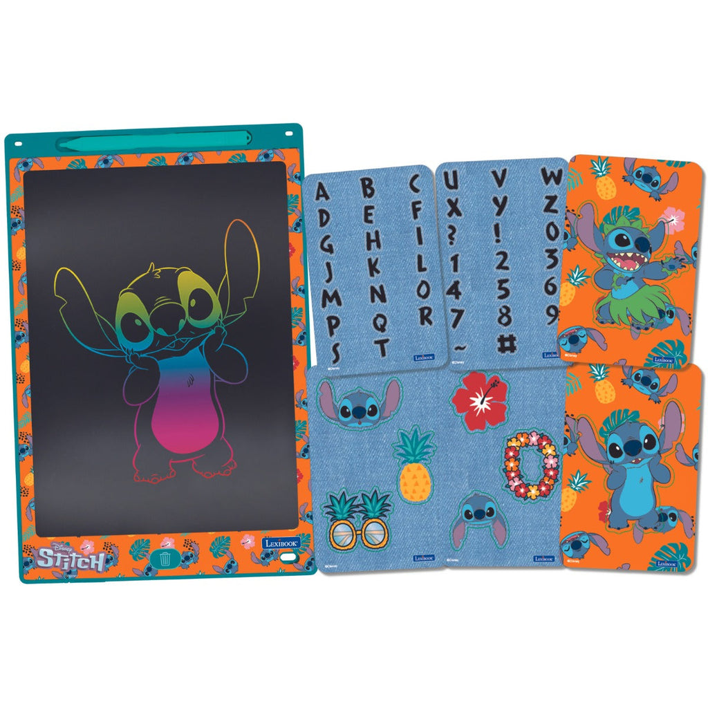 Stitch 11’’ multicolor learning drawing E-ink tablet with stencils