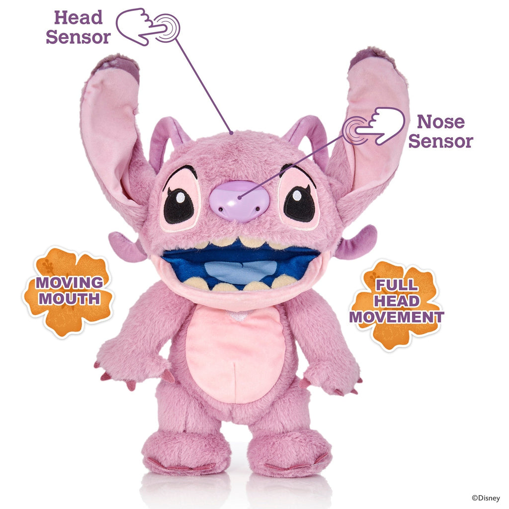 WOW! Stuff Disney Angel Deluxe Puppetronic With Over 50 Actions And Sounds