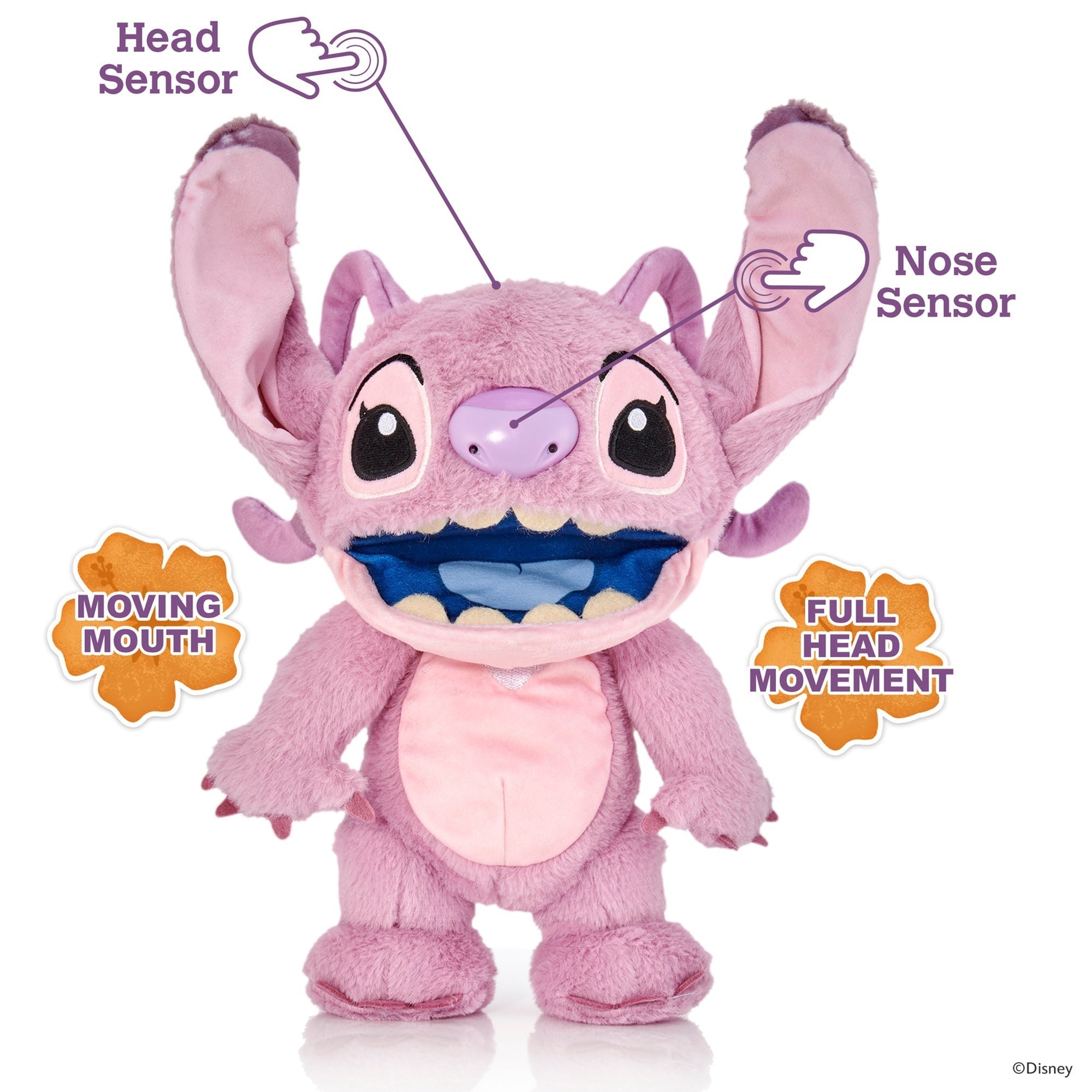 WOW! Stuff Disney Angel Deluxe Puppetronic With Over 50 Actions And Sounds