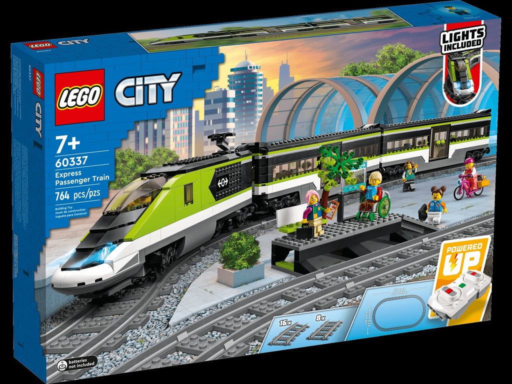 LEGO City Express Passenger Train 60337 Building Kit - 764 Pieces