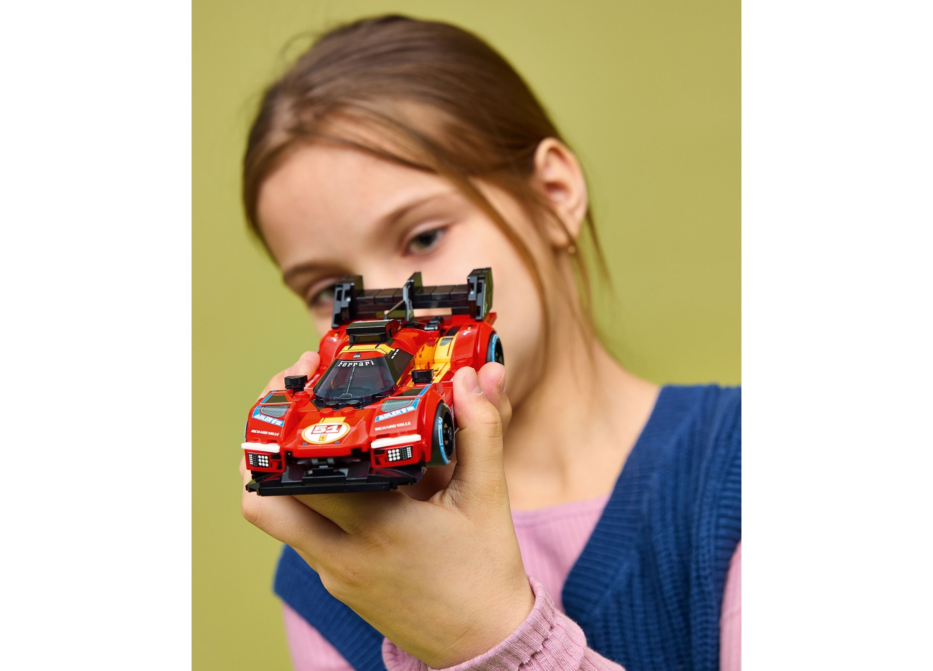 LEGO Speed Champions Ferrari 499P 329-Piece Building Set