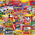 White Mountain Movie Snacks Collage Jigsaw Puzzle - 1000 pc