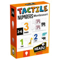 Headu Montessori Tactile Numbers Puzzle Set - 63 pc