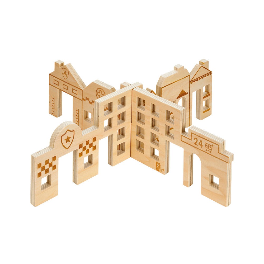 TickiT Discovery Town Dividers - Interactive Play Set