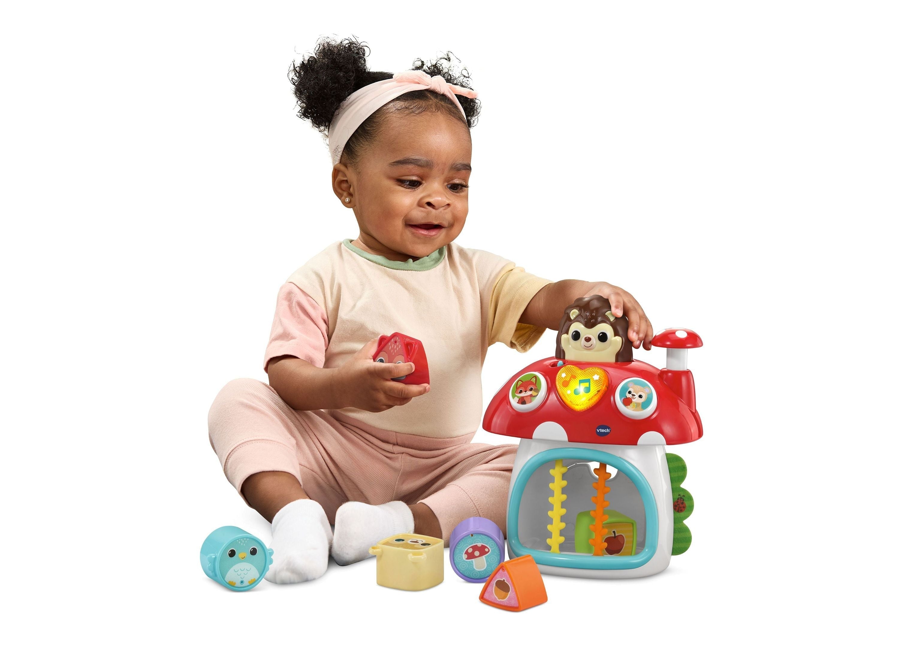 VTech Baby Put & Take Peek-A-Boo House With Sounds And Shapes
