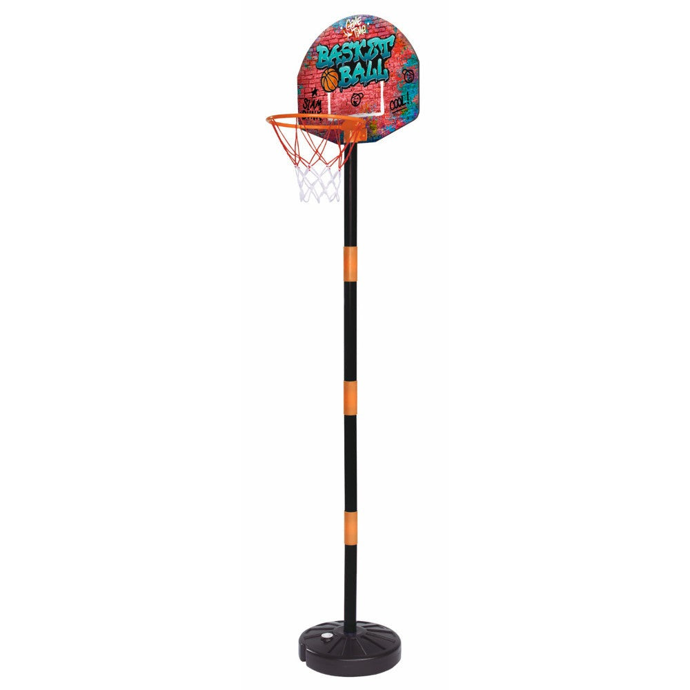 Simba Toys: Slam Dunk Basketball Hoop Play Set - Grow with Me Height-Adjustable Hoops for Ages 3+