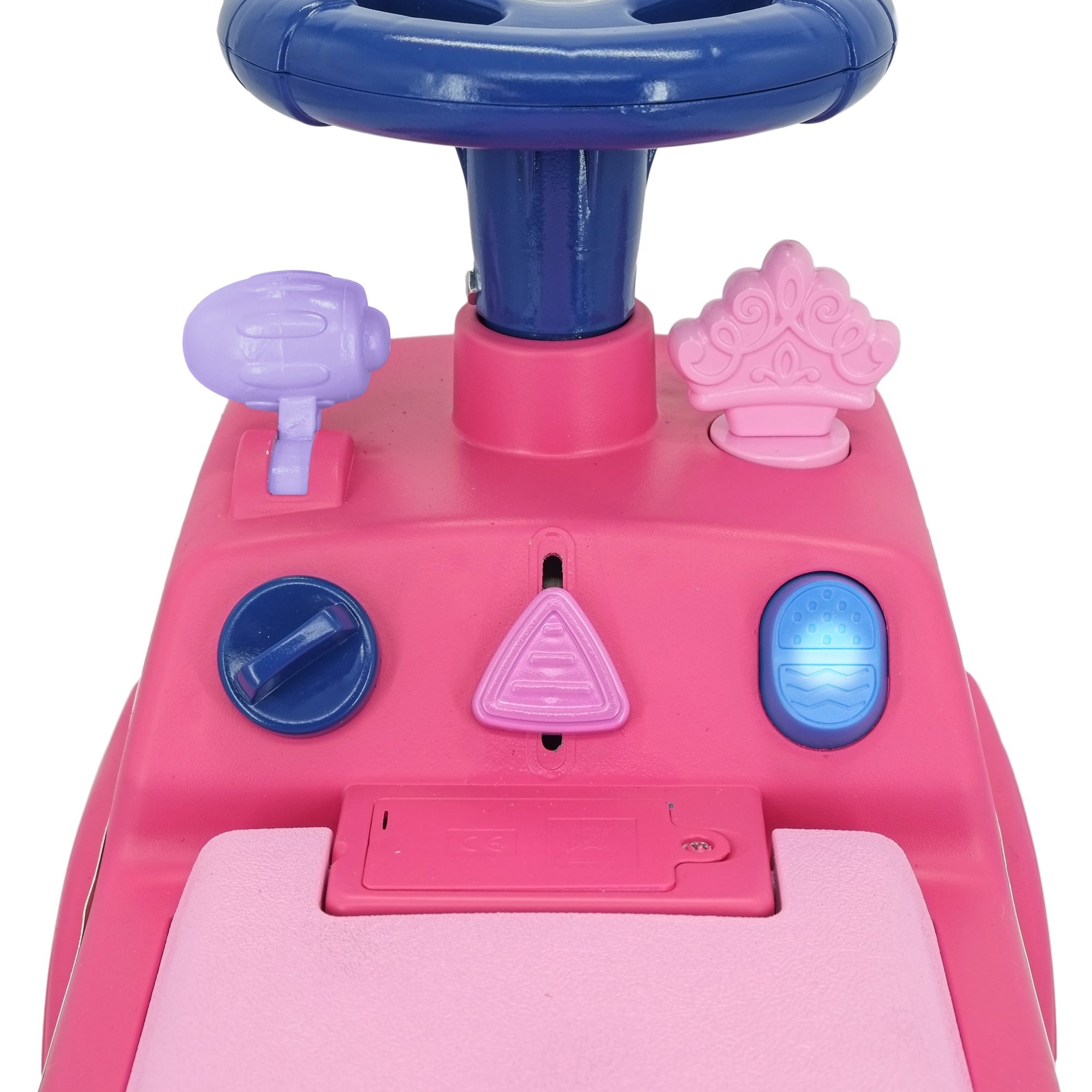 Kiddieland - Disney Princess Adventure Ride-On - Magical Light & Sound Vehicle