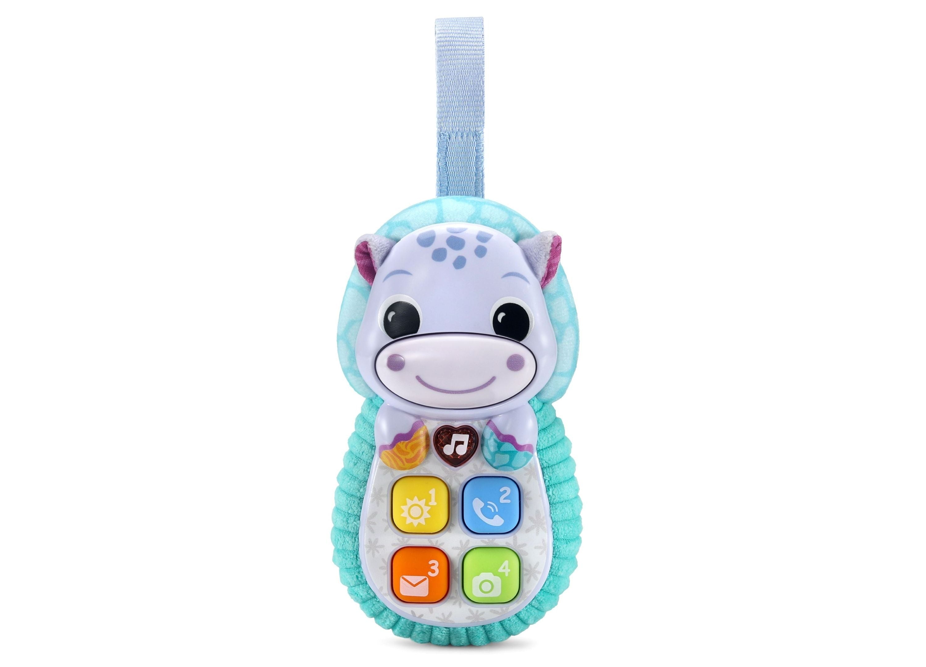 VTech Baby Hello Hippo Soft Phone Toy - Ages 6+ Months