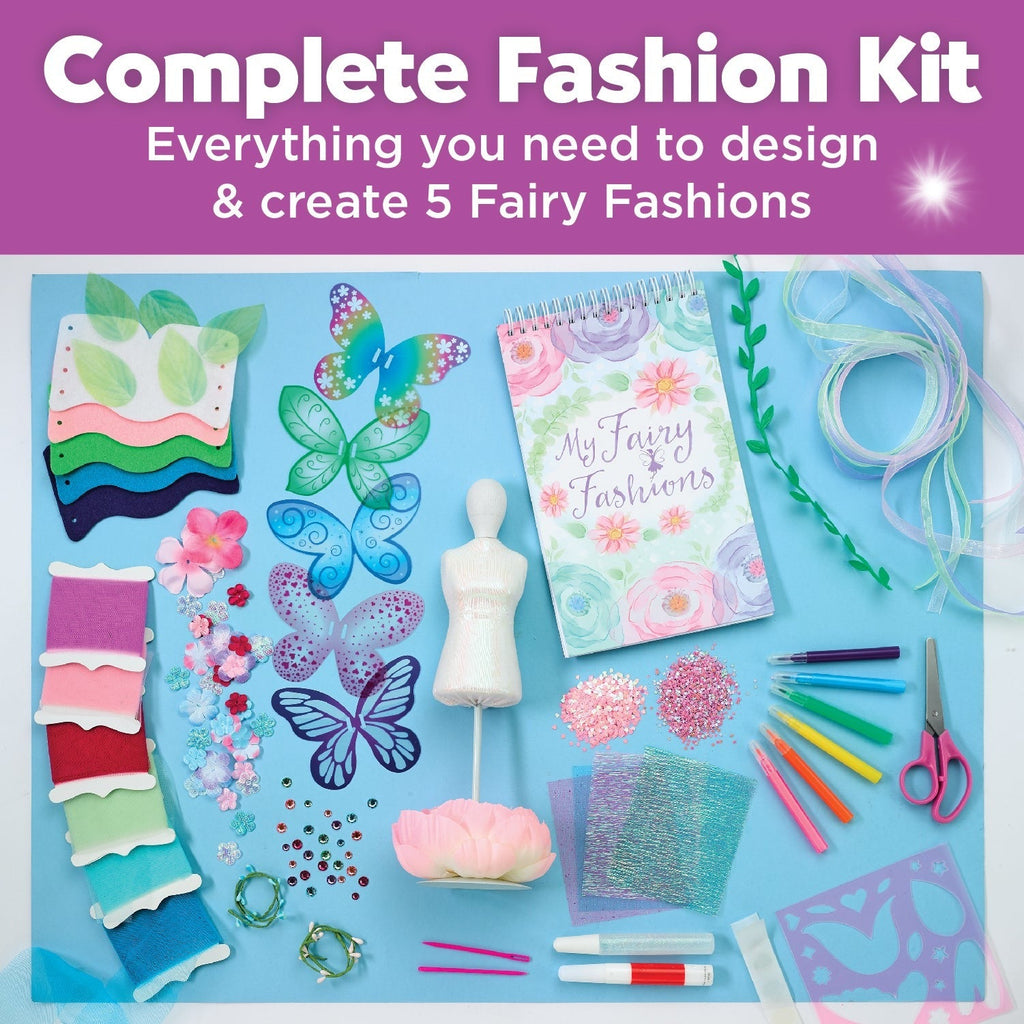 Creativity for Kids Designed by You Fairy Fashions - No-Sew Dress-Up Kit