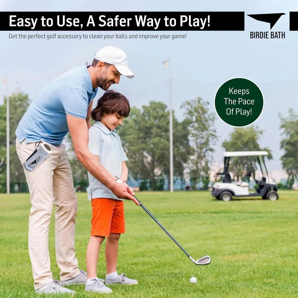 Birdie Golf: Birdie Bath - Portable Golf Ball Washer