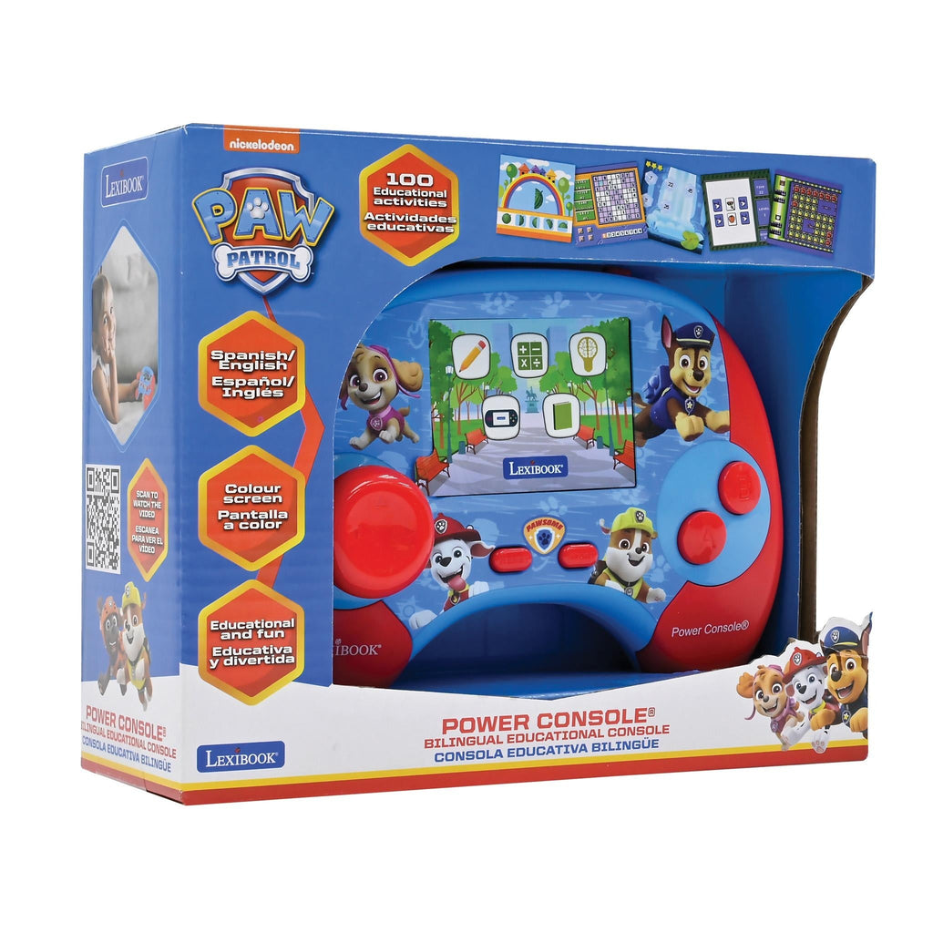 Paw Patrol Power Console - Bilingual Handheld Educational Game