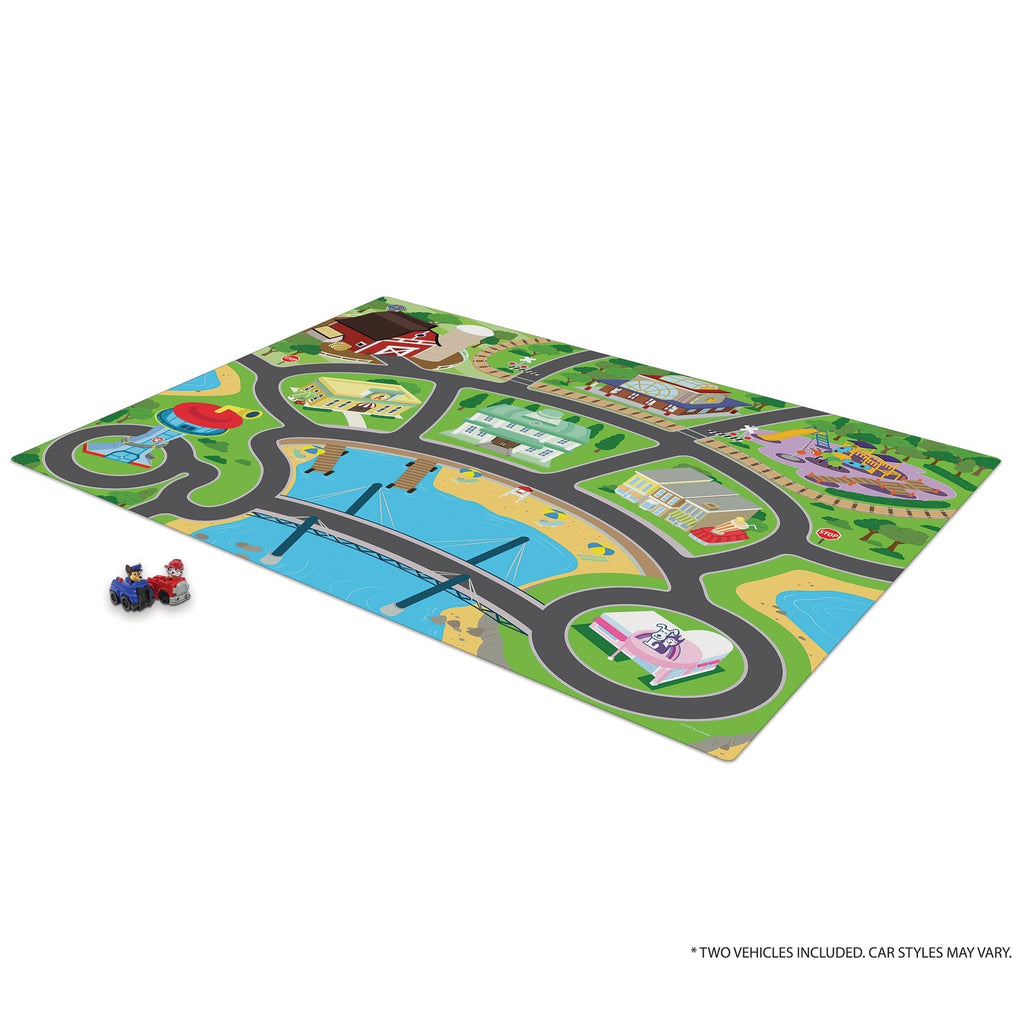 Imaginmat Jumbo Paw Patrol Floor Playmat With 2 Toy Cars 47 X 61 Inch