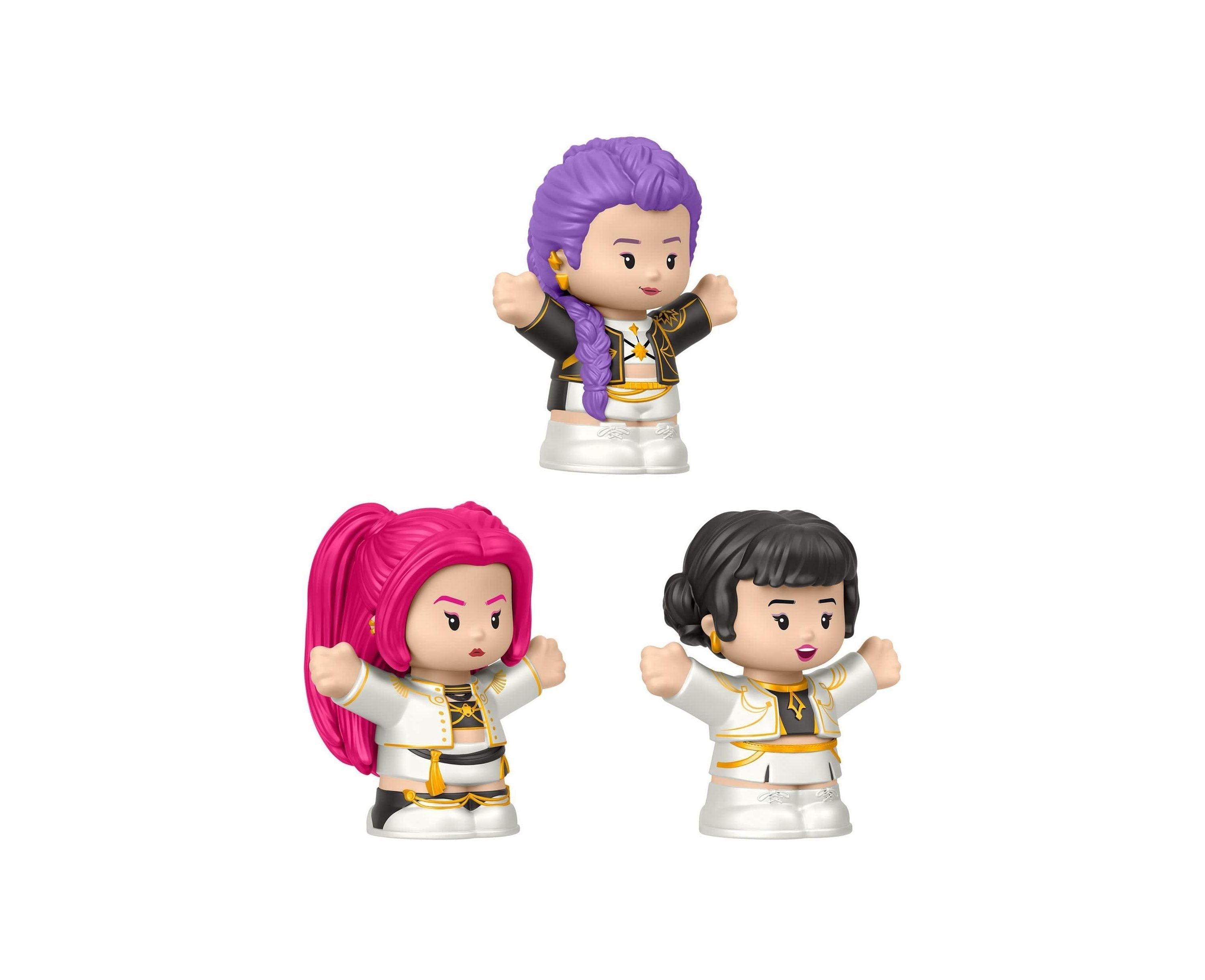 Little People KPop Demon Hunters HUNTR/X 3-Piece Collector Figure Set