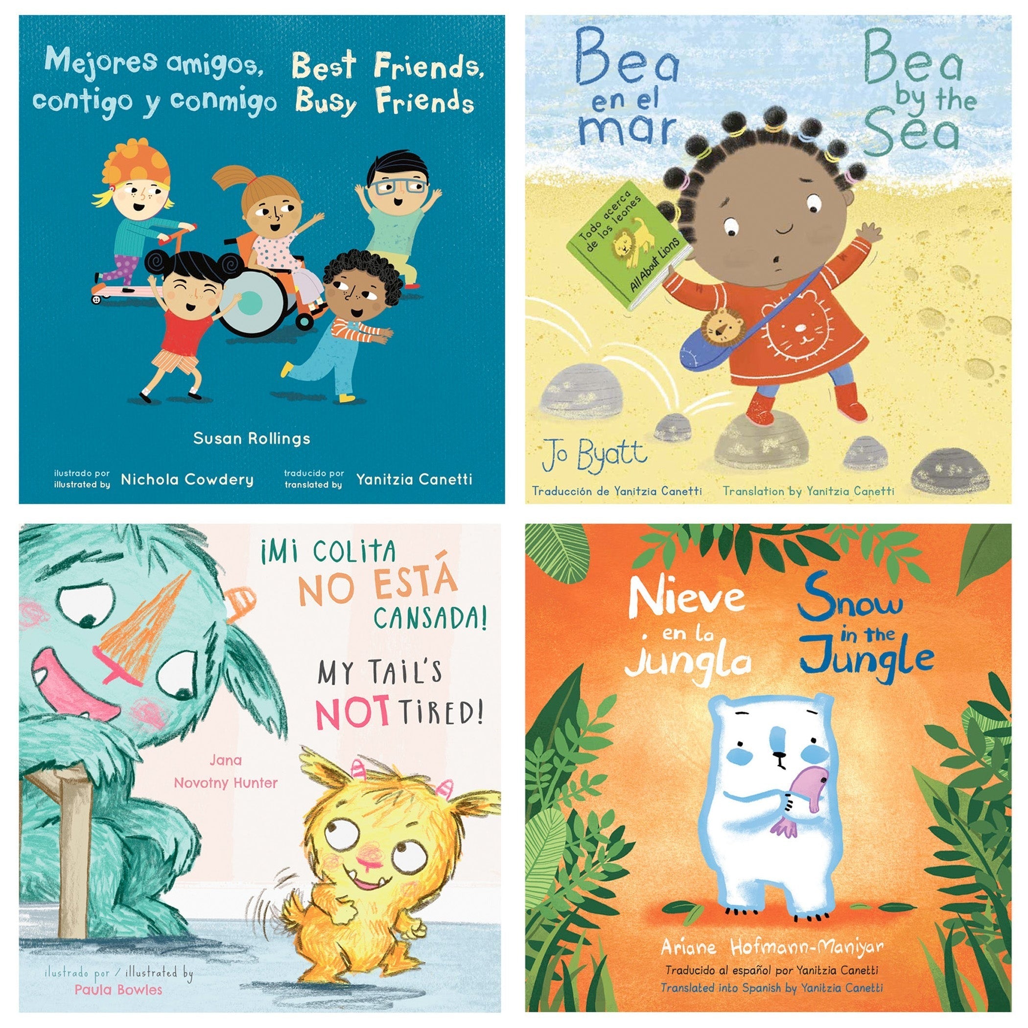Child's Play Books Library Bilingual 4-Book Set