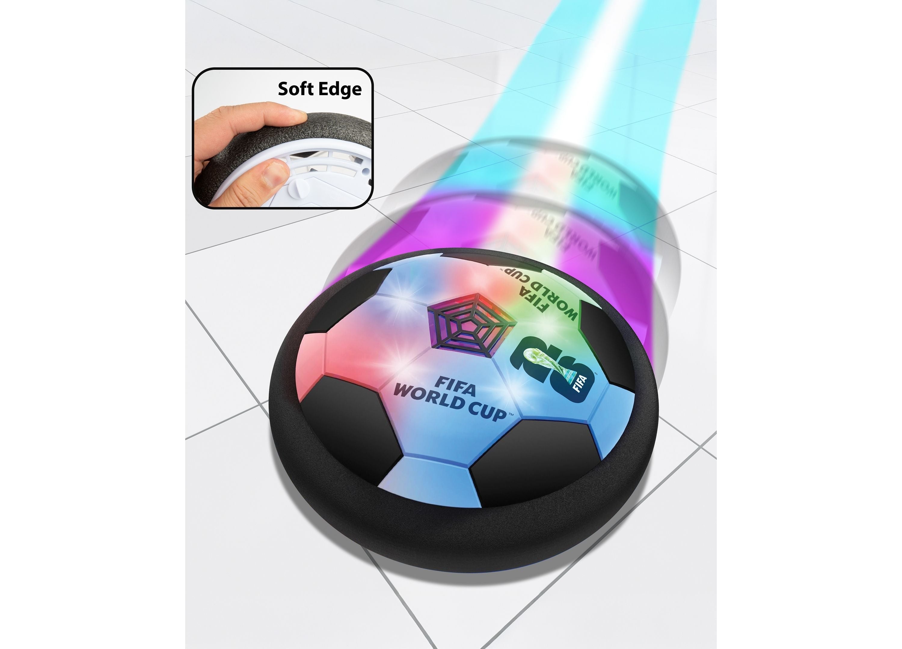 World Tech Toys FIFA World Cup 2026 Hover Soccer Ball With LED Lights