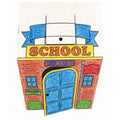 Easy Playhouse School - Decorate & Personalize Cardboard Fort
