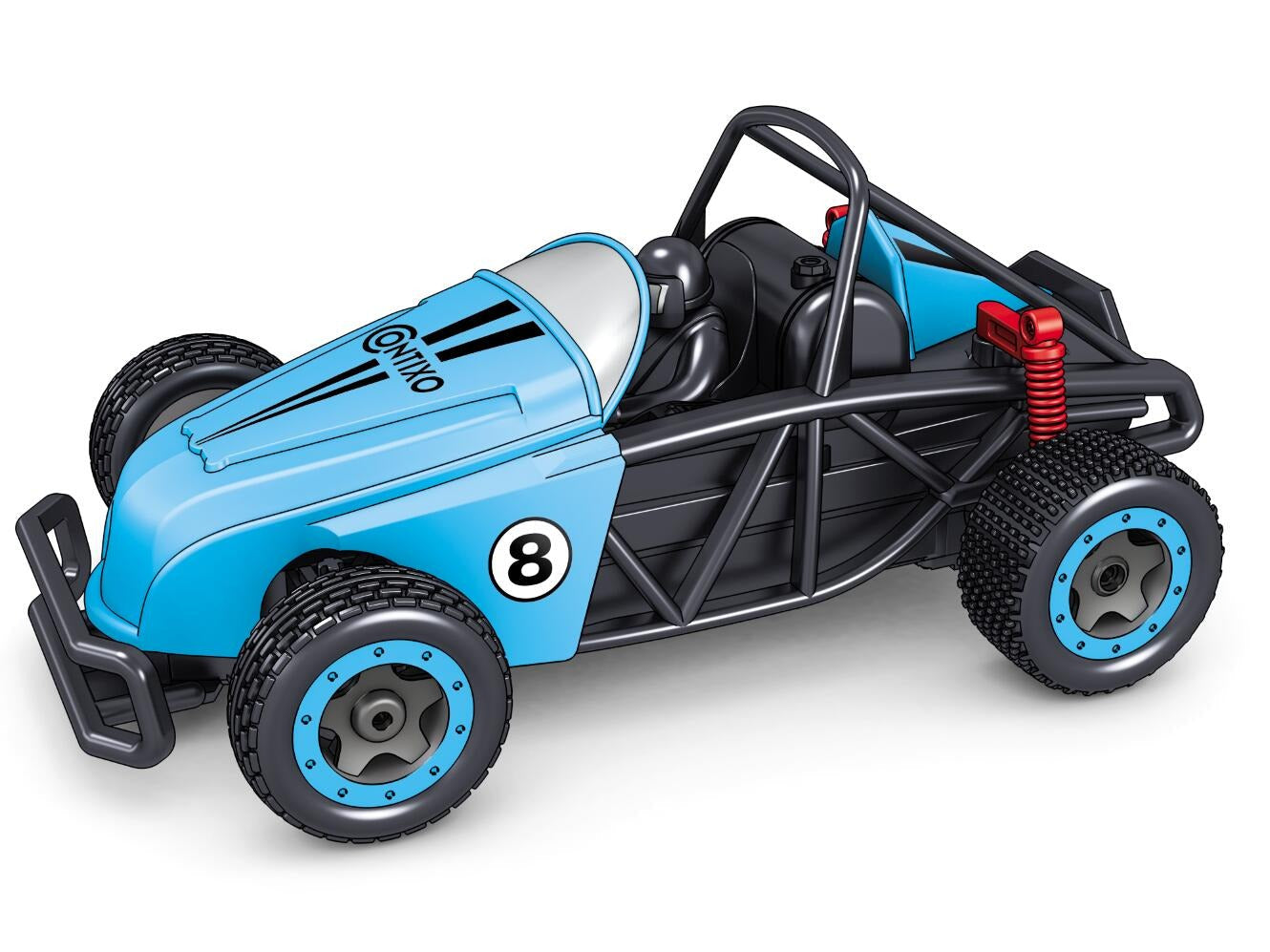 Contixo SC8 1:14 Scale 4WD Dual-Speed Racing RC Buggy