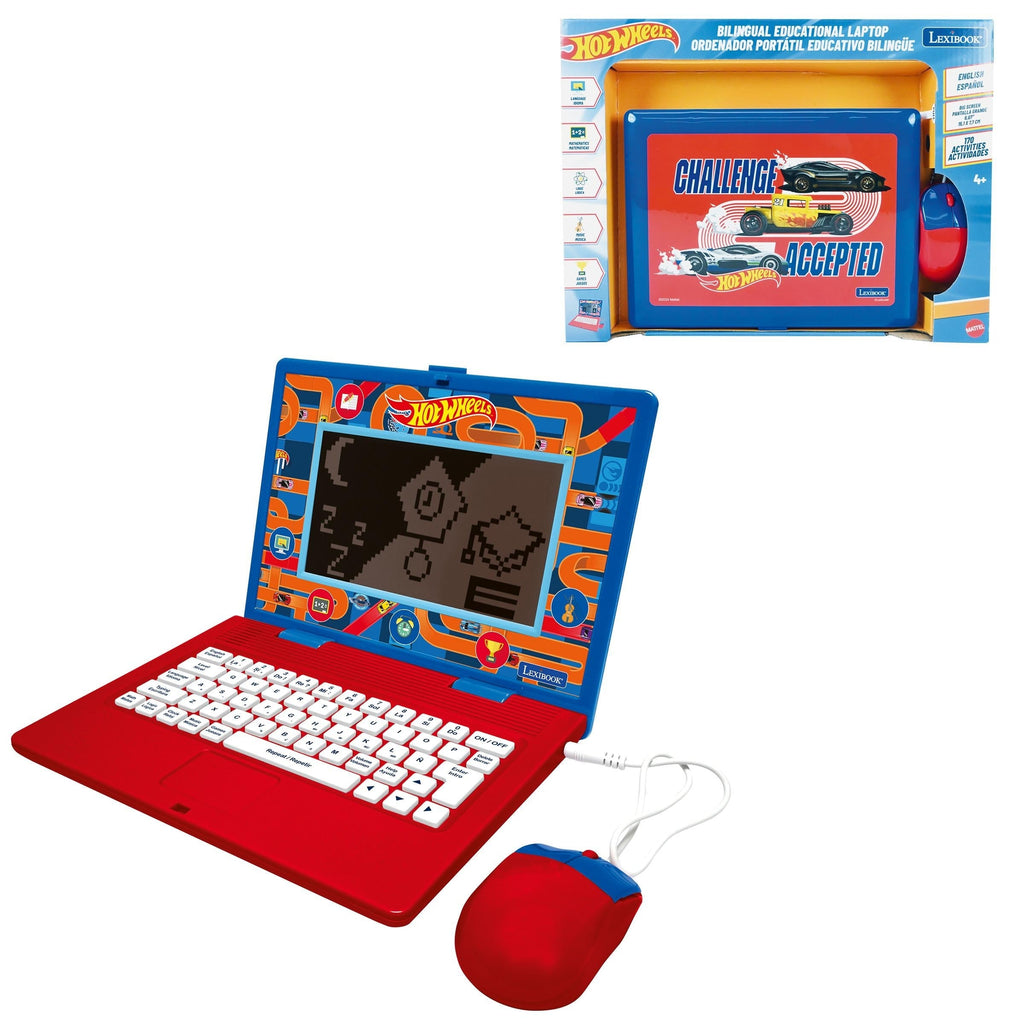 Hot Wheels Bilingual Educational Laptop - Interactive Learning System