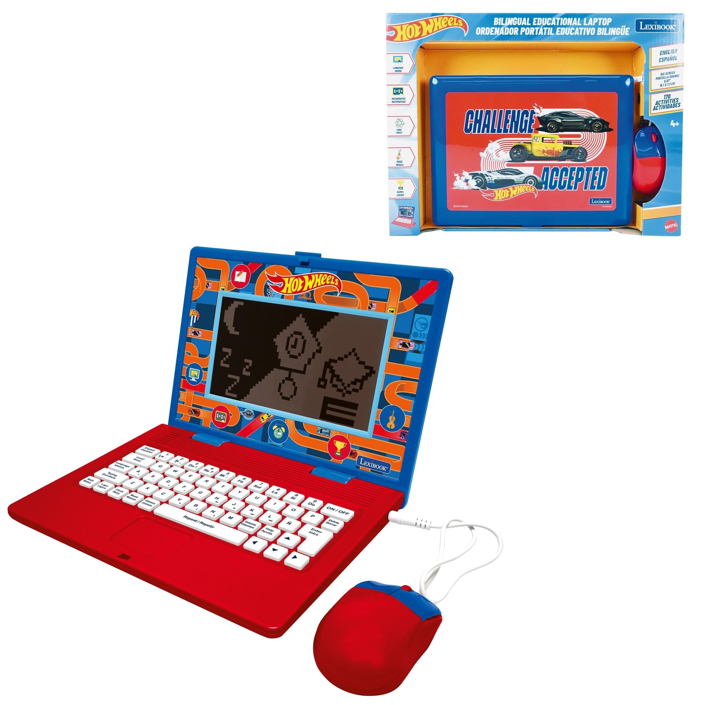 Hot Wheels Bilingual Educational Laptop - Interactive Learning System